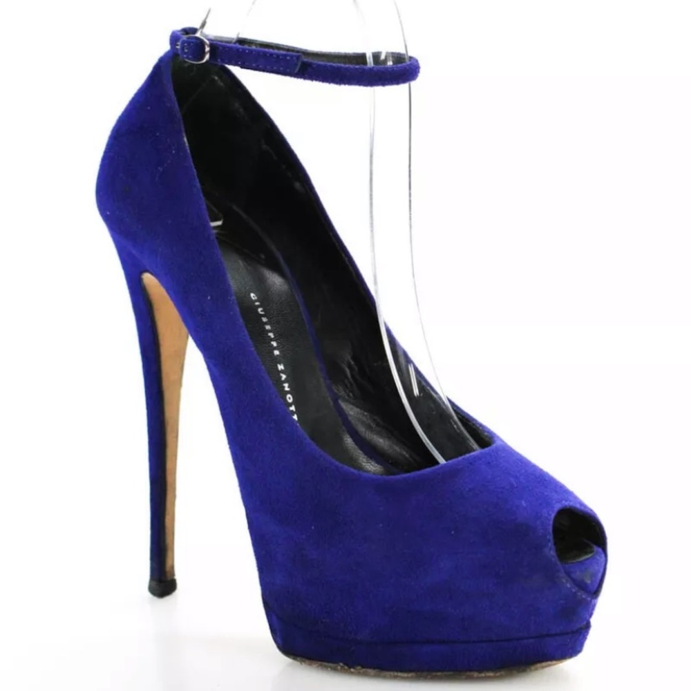 Giuseppe Zanotti Peep Toe Stiletto Pumps 37